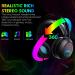 Coconut GH2 Fusion RGB Gaming Over Ear Headset with Mic (Black)