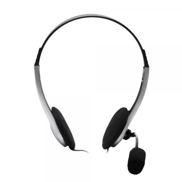 Fingers H527 On Ear Wired Headset (Black-Silver)
