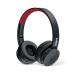 Fingers Rock-N-Roll H2 Wireless Bluetooth Headset (Soft Black-Rich Red)