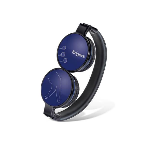 Fingers Sizzler Wireless Bluetooth Headset (Sapphire Blue)