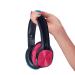 Fingers Sugar-n-Spice H1 Wireless Bluetooth Headset (Electric Blue-Blush Pink)