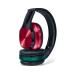 Fingers Sugar-n-Spice H1 Wireless Bluetooth Headset (Ruby Red-Emerald Green)