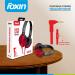 Foxin FHM-301 Over-Ear Wired Stereo Headset (Red)
