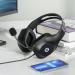 HP H120 Stereo USB Headset with Mic (Black)