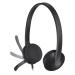 Logitech H340 USB Wired Black Headset