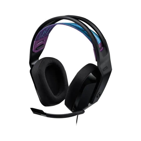 Logitech G335 Over Ear Gaming Headset with Mic (Black)
