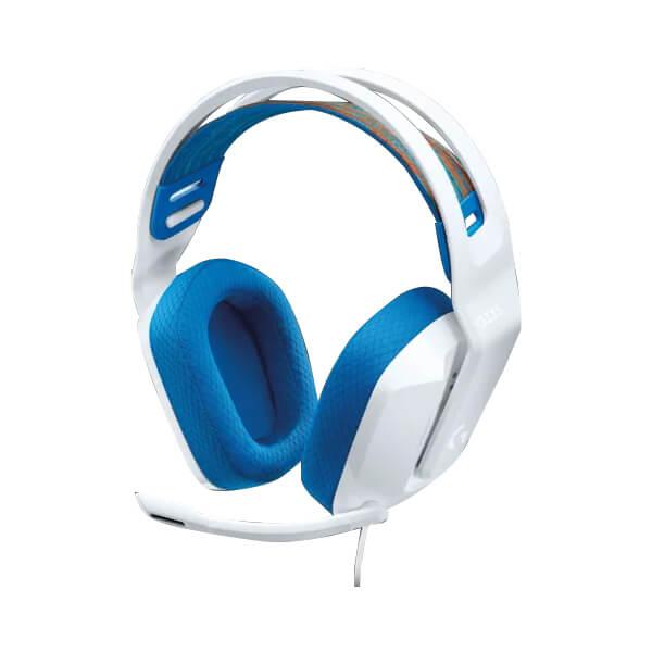 Logitech G335 Over Ear Gaming Headset with Mic (White)