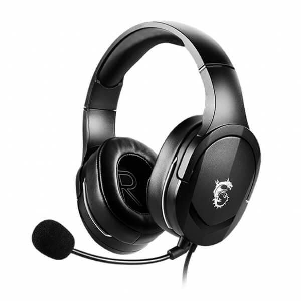 MSI Immerse GH20 Gaming Over Ear Headset With Mic