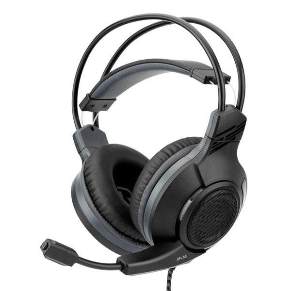 Nitho Atlas Virtual 7.1 Surround Sound Gaming Over Ear Headset With Mic (Black)