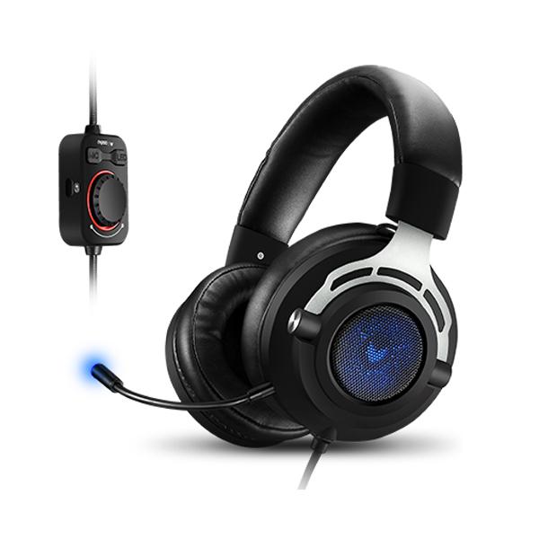 Rapoo VH300 7.1 Surround Sound Over Ear Gaming Headset With Mic (Black)