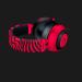 Razer Pewdiepie Kraken Pro V2 Neon Red Gaming Headset Oval Ear Cushion (RZ04-02050800-R3M1)