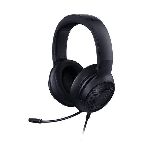 Razer Kraken X 7.1 Surround Sound Gaming Over Ear Headset With Mic (Black)