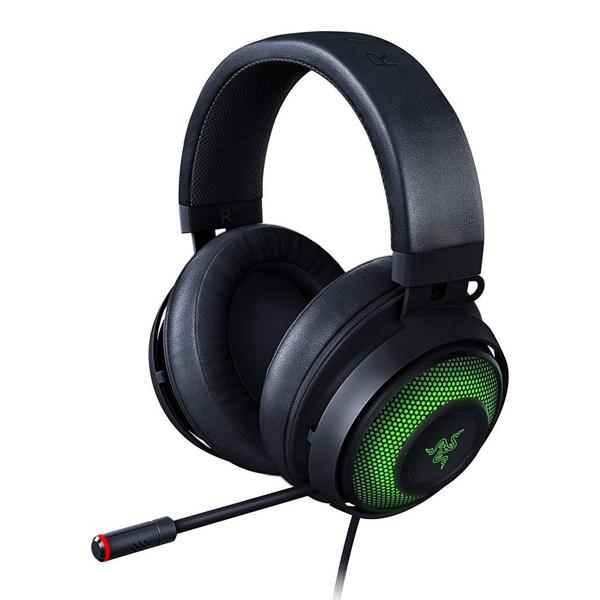 Razer Kraken Ultimate RGB 7.1 Surround Sound Over Ear Gaming Headset With Mic