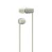 Sony WI-C100 Bluetooth Wireless Neckband In-Ear Earphone (Taupe)