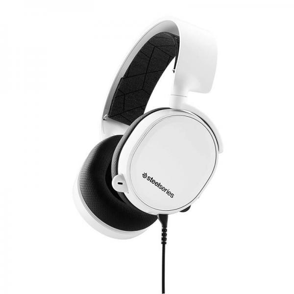 SteelSeries Arctis 3 2019 Edition Gaming Headset (White)