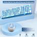 Ant Esports WKM44 Wireless Keyboard and Mouse Combo (Blue)