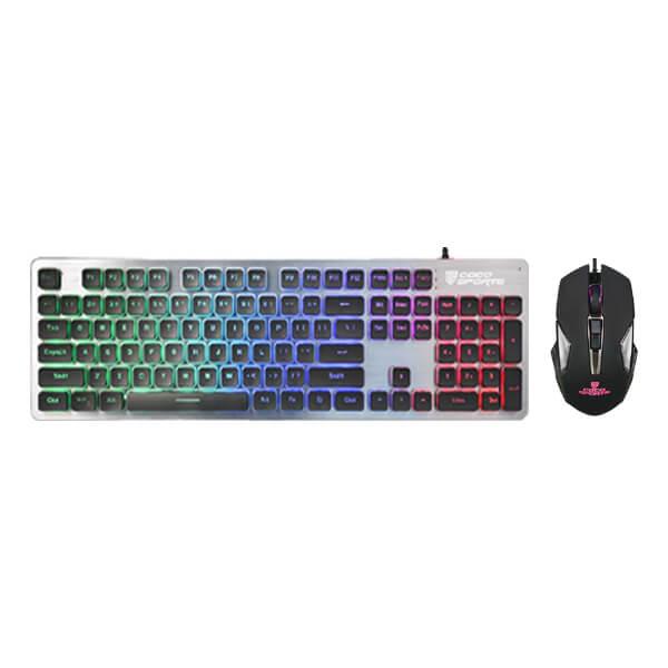 Coco Sports Glassy Gaming Keyboard And Mouse Combo