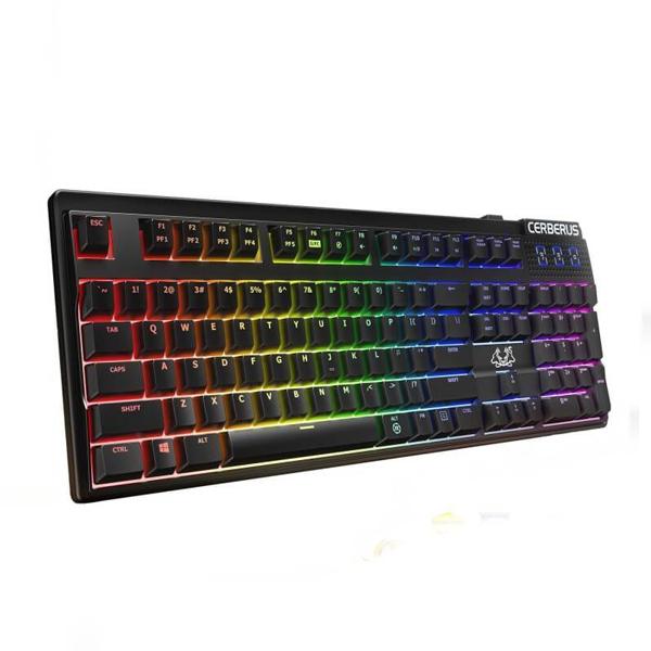 ASUS Cerberus Mech RGB Mechanical Gaming Keyboard Kaihua Brown Switches With RGB Backlight