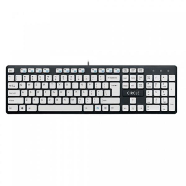 Circle C23 Performer White Keyboard