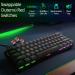 Coconut K21 Virgo Mini Mechanical Gaming Keyboard Outemu Red Switches with Multicolour LED Backlight