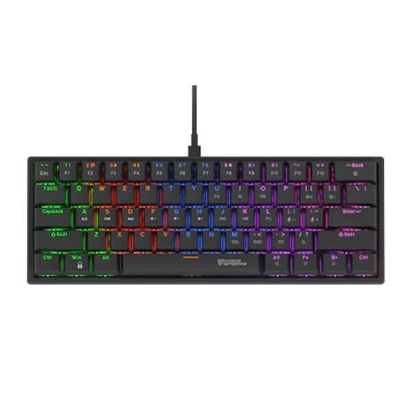 Coconut K21 Virgo Mini Mechanical Gaming Keyboard with Outemu Red Switches