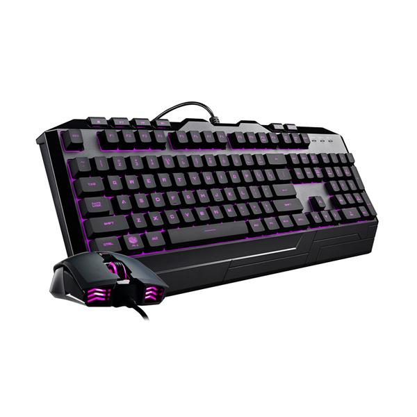 Cooler Master Devastator III Gaming Keyboard Membrane keyswitches And Mouse Combo With LED Backlight