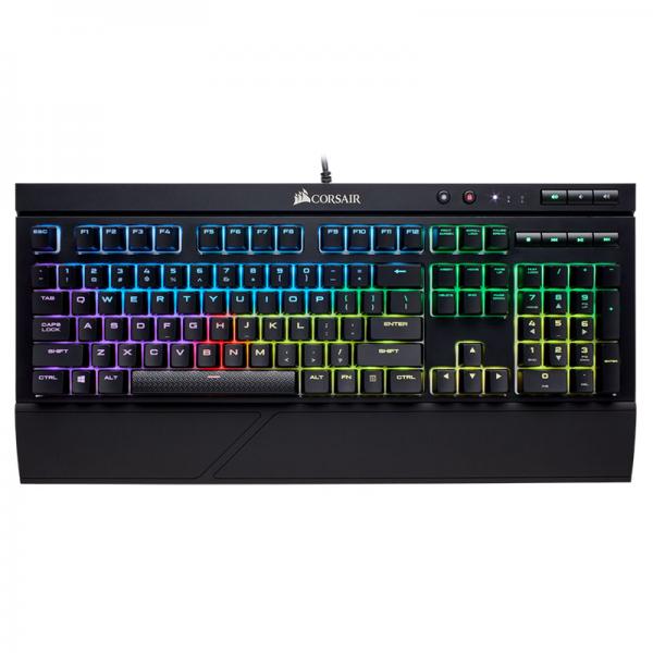 Corsair K68 RGB Mechanical Gaming Keyboard Cherry MX Blue Switches With RGB Backlight
