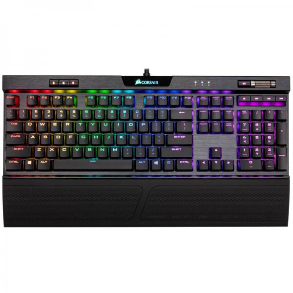 Corsair K70 RGB MK.2 Mechanical Gaming Keyboard Cherry Mx Low Profile Red Switches With RGB Backlight