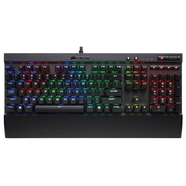 Corsair K70 Rapidfire Mechanical Gaming Keyboard Cherry Mx Speed Switches With RGB Backlight