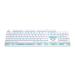 Gamdias Aura GK1 Tactile Red Switches Mechanical Gaming Keyboard (White)