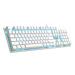 Gamdias Aura GK1 Tactile Red Switches Mechanical Gaming Keyboard (White)