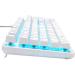 Gamdias Aura GK1 Tactile Red Switches Mechanical Gaming Keyboard (White)