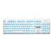 Gamdias Aura GK1 Tactile Red Switches Mechanical Gaming Keyboard (White)