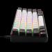 Gamdias Aura GK2 60% Tactile Red Switches Mechanical Gaming Keyboard (White- Black)