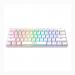 Gamdias Hermes E3 White Mechanical Gaming Keyboard Red Switch With RGB Backlight 