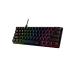 HyperX Alloy Origins 60 - Mechanical Gaming Keyboard, HyperX Aqua Switches, Double shot PBT keycaps, RGB LED Backlit, Side Printed Secondary Functions, Ngenuity Software Compatible, Black (56R61AA-ABA)