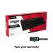 HyperX Alloy Origins Core PBT Mechanical Gaming Keyboard (Aqua Tactile Switches)