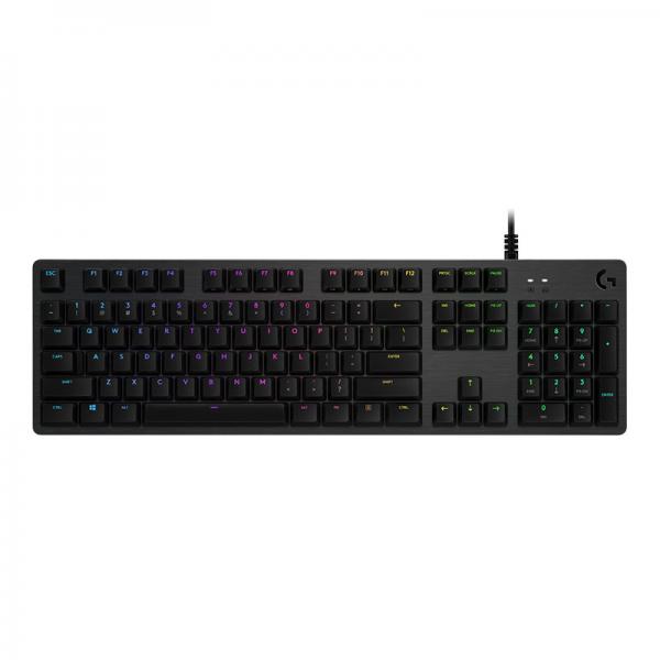 Logitech G512 Carbon Mechanical Gaming Keyboard Romer-G Tactile Switches With RGB Backlight
