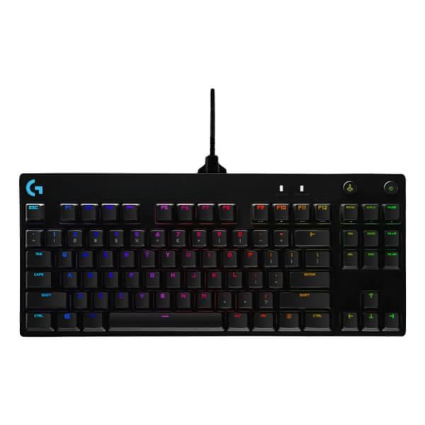 Logitech G Pro Mechanical Gaming Keyboard GX Blue Clicky Switches With RGB Backlight