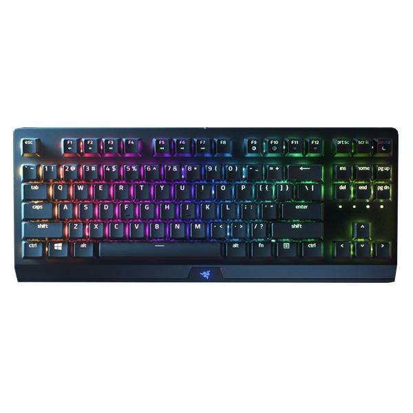 Razer BlackWidow V3 Tenkeyless Mechanical Gaming Keyboard Yellow Switches With RGB Backlight