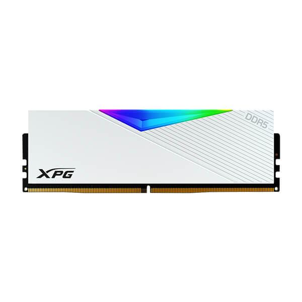 Adata AX5U5200C3816G-CLARWH Desktop Ram XPG LANCER RGB Series 16GB (16GBx1) DDR5 5200MHz (White)