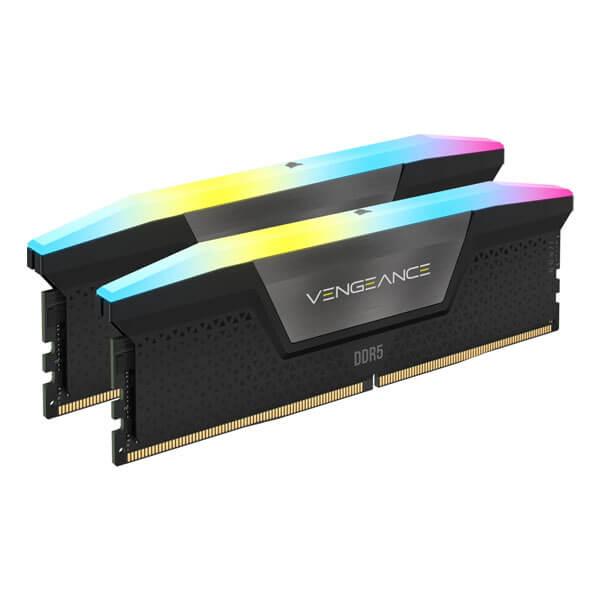 Corsair Vengeance RGB 64GB (32GBx2) DDR5 6400MHz Ram (Black)