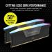 Corsair Vengeance RGB 96GB (48GBx2) DDR5 6400MHz Ram (Black)