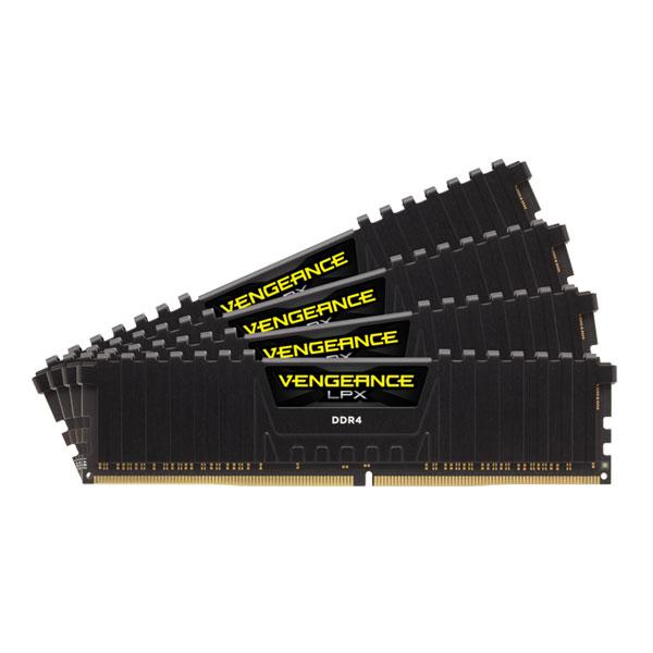 CORSAIR CMK128GX4M4E3200C16 Desktop Ram VENGEANCE LPX Series 128GB (32GBx4) DDR4 3200MHz Black