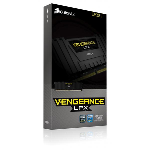 Corsair Vengeance Lpx 4GB (4GBx1) DDR4 2400MHz Black