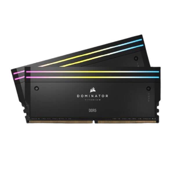 Corsair Dominator Titanium RGB DDR5 32GB (16GBx2) 6000MHz Desktop Ram (Black)