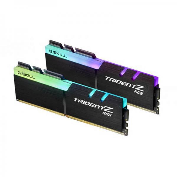 G.Skill F4-3600C18D-16GTZRX Desktop Ram Trident Z RGB Series 16GB (8GBX2) DDR4 3600MHz (For AMD)