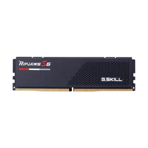 G.Skill Ripjaws S5 16GB (16GBx1) DDR5 5200MHz Desktop RAM (Black)