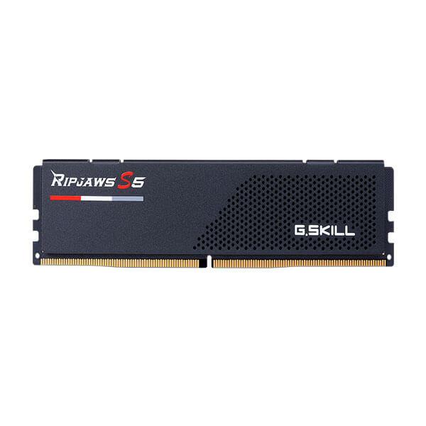 G.Skill F5-5600J3636D32GX1-RS5K Desktop Ram Ripjaws S5 Series 32GB (32GBx1) DDR5 5600MHz (Matte Black)