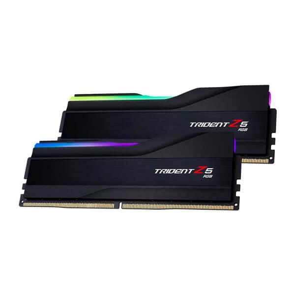 G.Skill Trident Z5 RGB 64GB (32GBx2) DDR5 6000MHz Desktop RAM (Matte Black)